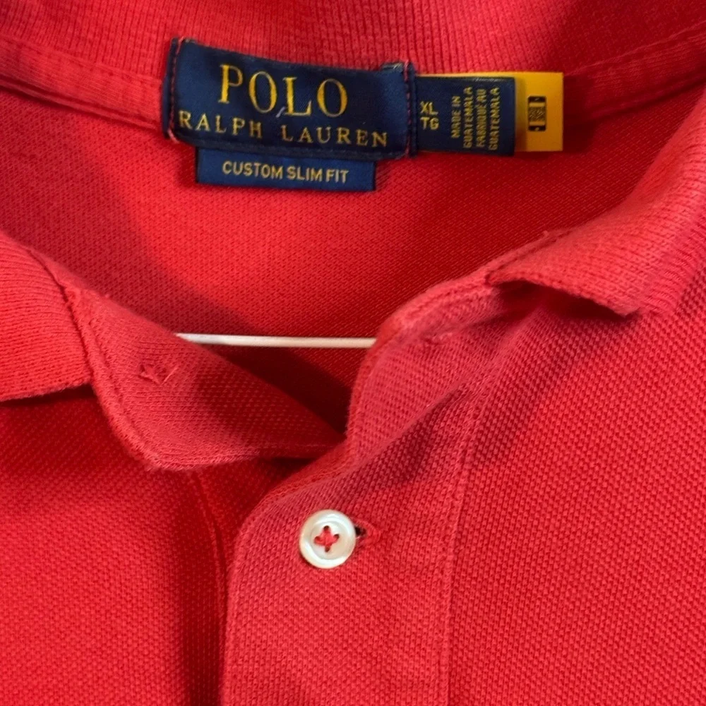 Ralph Lauren Classic Red Polo Shirt